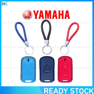 ภาพหน้าปกสินค้า【Ready Stock】100% Genuine Leather Key Cover For Yamaha NVX XMAX AEROX-2 Buttons-keychain ซึ่งคุณอาจชอบราคาและรีวิวของสินค้านี้