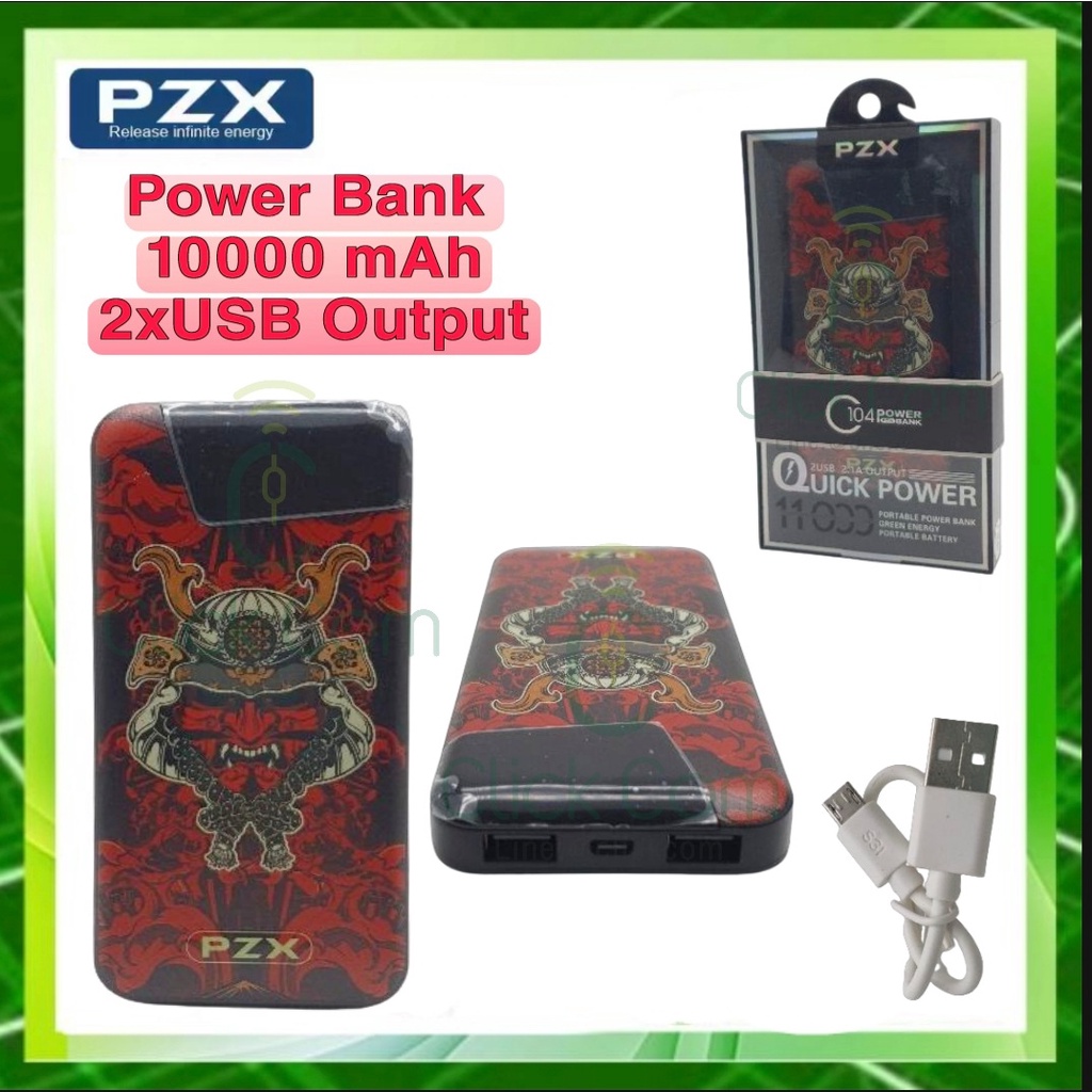 แบตสำรอง-pzx-quick-power-bank-with-dual-usb-output-11000mah-2-usb