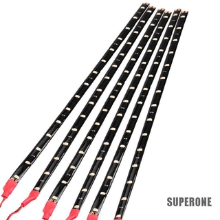 [SUPERONE] แถบไฟ LED DC 12V กันน้ํา สําหรับรถยนต์ 6 ชิ้น