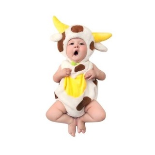 BabyGaga ชุดแฟนซี ชุดแฟนซีเด็ก ชุดแฟนซีทารก วัว น้อย Baby Cow Fancy Costume