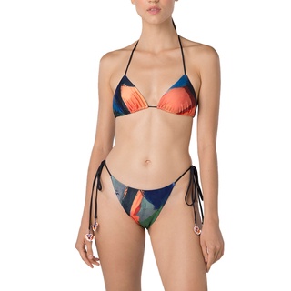 Angelys Balek ชุดว่ายน้ำHalter String Bikini &amp; String Bottom รุ่น SS21SW00306705สีมัลติคัลเลอร์