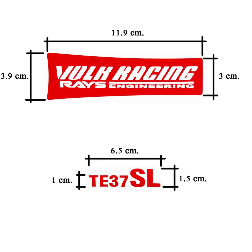 สติกเกอร์ตัด-ไวนิล-สติกเกอร์ติดก้านแม็ก-rays-racing-volk-te37-te37sl-1-ชุด-ติดได้-4-ล้อ