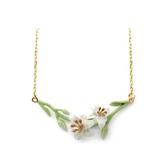 good-after-nine-lilly-necklace-สร้อยดอกลิลลี่