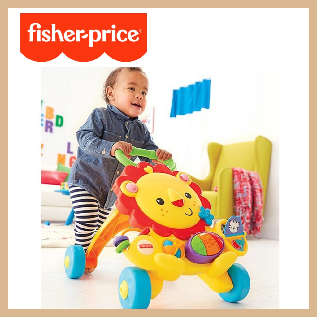 fisher-price-ฟิชเชอร์-ไพรส์-รถผลักเดิน-รถหัดเดิน-ลายสิงโต-musical-piano-lion-walker-ของเล่นเด็ก-ของเล่น