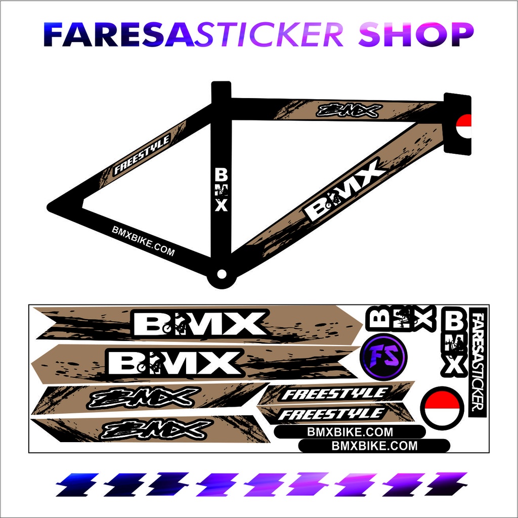 RACINGS LATEST VIRAL BMX BIKE DECAL STICKER | Shopee Thailand