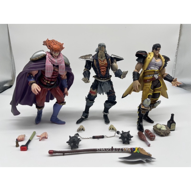 kaiyodo-xebec-toys-hokuto-no-ken-มือสอง-ขายยกชุดคะ