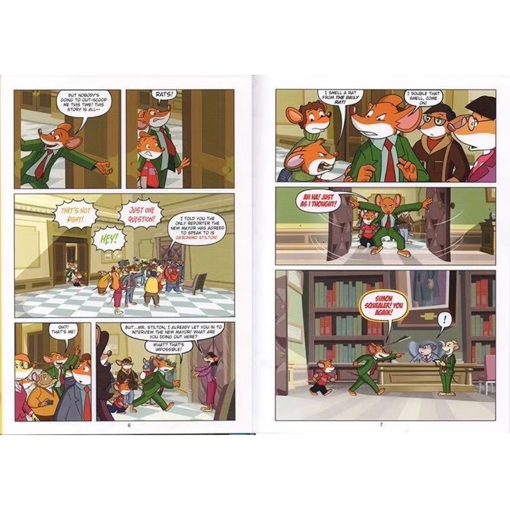 หนังสือชุด-geronimo-stilton-reporter-graphic-novel-version