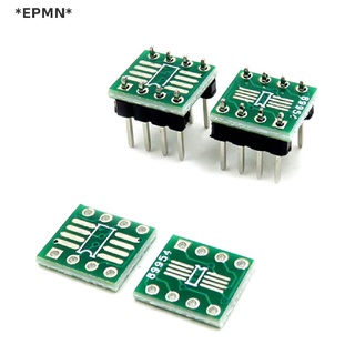 [[EPMN]] ใหม่ อะแดปเตอร์ SOP8 SO8 SOIC8 TSSOP8 เป็น DIP8 เป็น DIP + Pin Header 10 ชิ้น [ขายดี