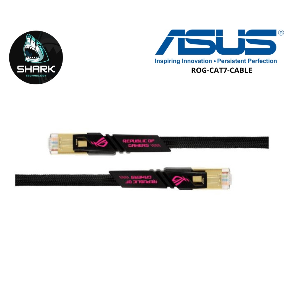 LAN CABLE (สายแลน) ASUS ROG CAT.7 NETWORK ETHERNET 3M | Shopee Thailand