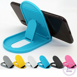 ที่วางโทรศัพท์มือถือ  พลาสติก ขาตั้งแบบพกพา ขาปรับระดับได้ พับเก็บได้ mobile phone holder