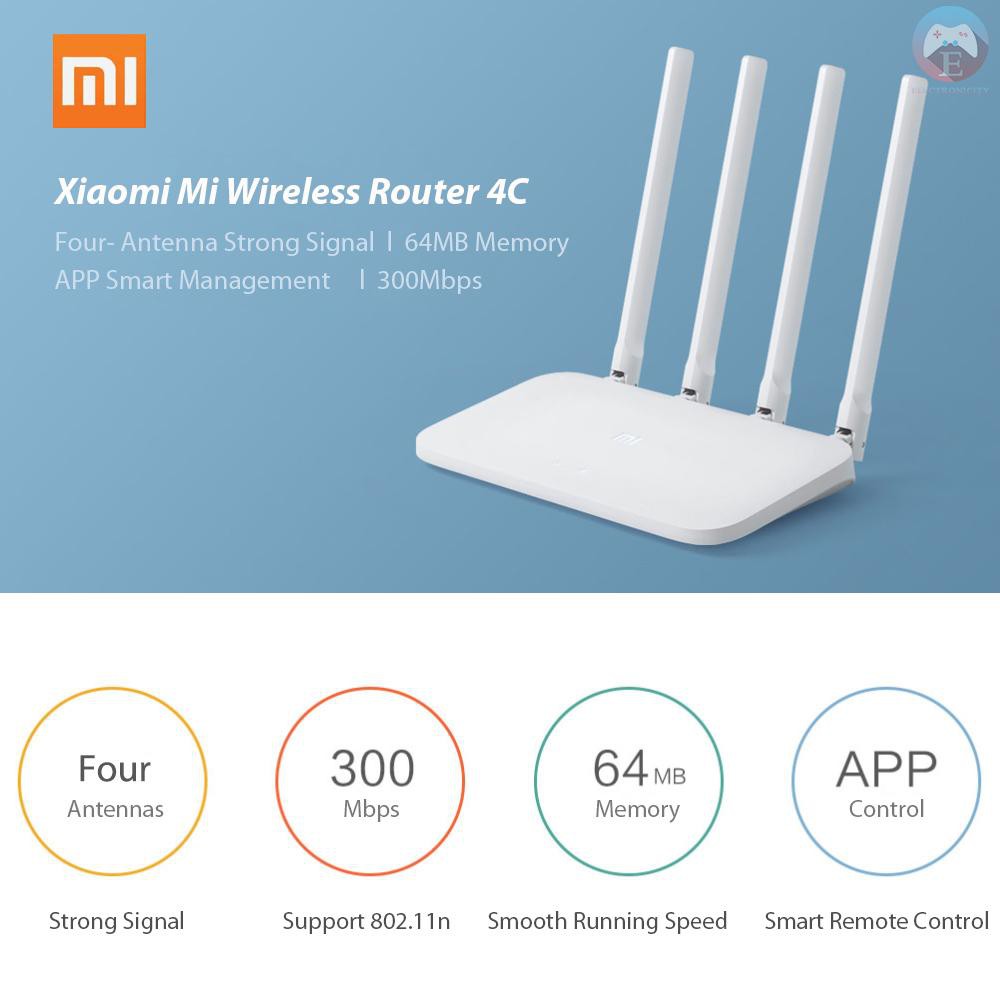 ready-เราเตอร์-original-product-xiaomi-4c-router-300m-wireless-router