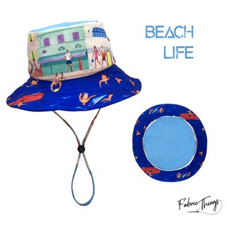 Fabric Things หมวกบัคเก็ต Beach Life Bucket Hat