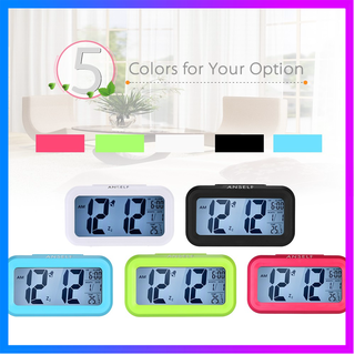 นาฬิกาปลุกพร้อมจอแสดงผล Anself LED Alarm Clock Sensor Time ส่วนลด100 บาท โค้ด