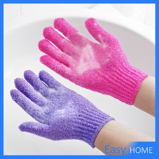 สินค้า ขจัดเซลล์ผิวเก่า พร้อมส่ง ถุงมืออาบน้ำ ถุงมือขัดผิวอาบน้ำ Glove-style bath towel