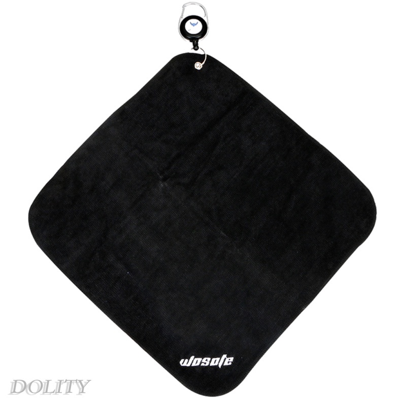dolity-12x12-inches-microfiber-golf-towel-with-clip-sweat-absorbent-wiping-cloth-gym-supplies