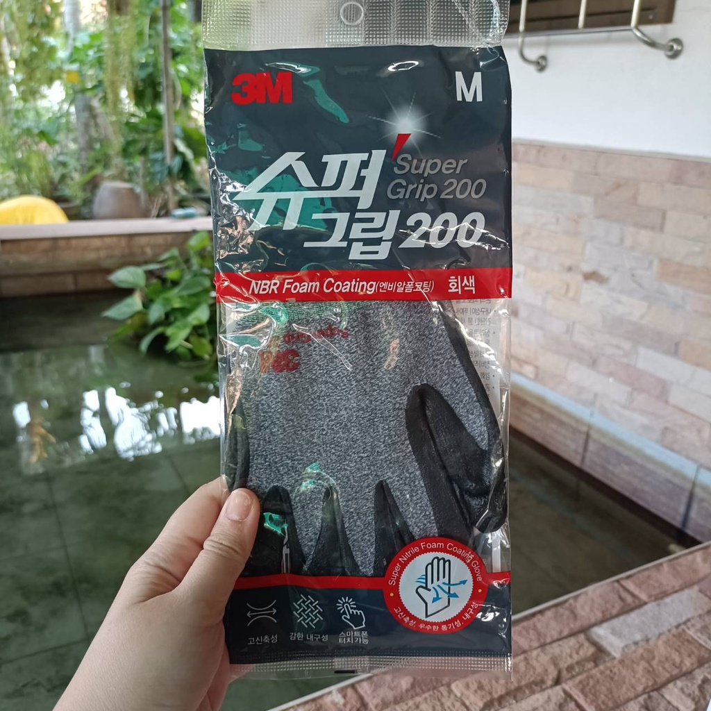 super-grip-200-ถุงมือ-3m-สินค้านำเข้าจากเกาหลี