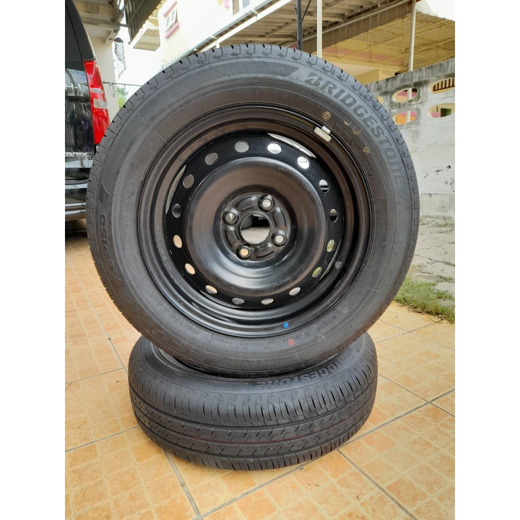 ยางbridgestone-ecopia-ep150-175-65-15-ปี22พร้อมกะทะล้อ-ซูซูกิสวิฟท์-ซูซูกิเซียส-yaris-ราคา-1950-ล้อ