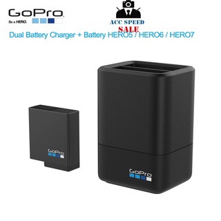 GoPro Dual Battery Charger + Battery for HERO5 / HERO6 / HERO7
