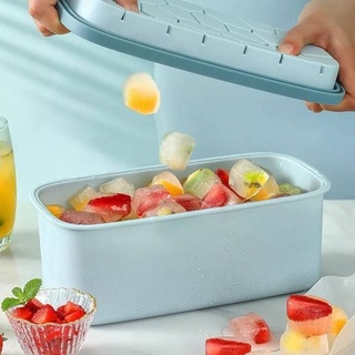 ถาดทำน้ำแข็งพร้อมฝาปิด Ice Maker แม่พิมพ์ทำน้ำแข็ง ที่ทำน้ำแข็ง ถาดแม่พิมพ์ทำน้ำแข็ง --สินค้าพร้อมส่ง--