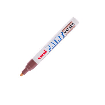 ปากกาเพ้นท์-uni-paint-px-20-2-2-2-8-มม-น้ำตาล