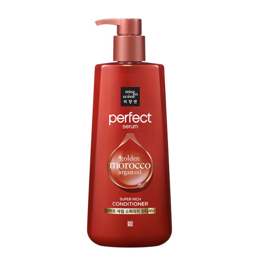 ของแท้100-คอนดิชั่นเนอร์-mise-en-scene-perfect-serum-conditioner-680ml-แดง