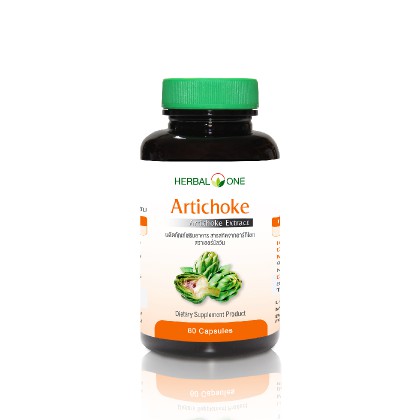 ลดไขมัน-บำรุงตับ-herbal-one-artichoke-60-แคปซูล-อาร์ทิโชก