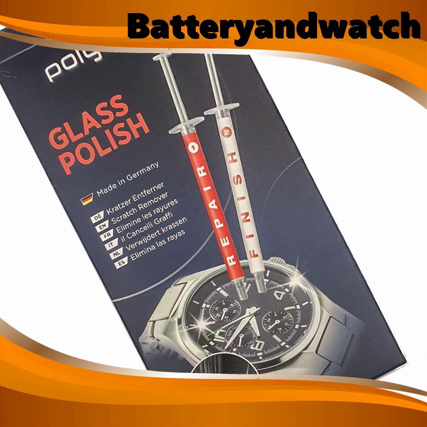 นํ้ายาขัดกระจก-นํ้ายาสำหรับลบรอยบนกระจกนาฬิกา-poly-watch-glass-polish-made-in-germany
