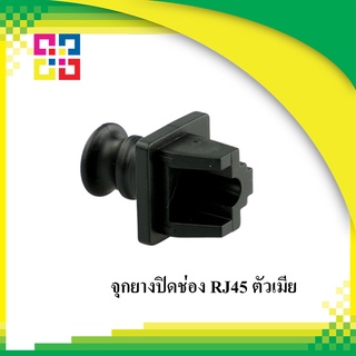 RJ45 Socket Protect (จุกยางปิดช่อง RJ45 ตัวเมีย) (20ตัว/ชุด)