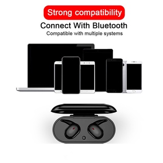 ภาพขนาดย่อของภาพหน้าปกสินค้าY30 หูฟังไร้สาย TWS บลูทูธ 5.0 ตัดเสียงรบกวน 3D สเตอริโอ แบบอินเอียร์ สำหรับโทรศัพท์มือถือ Android IOS SB2055 จากร้าน kuike019.th บน Shopee