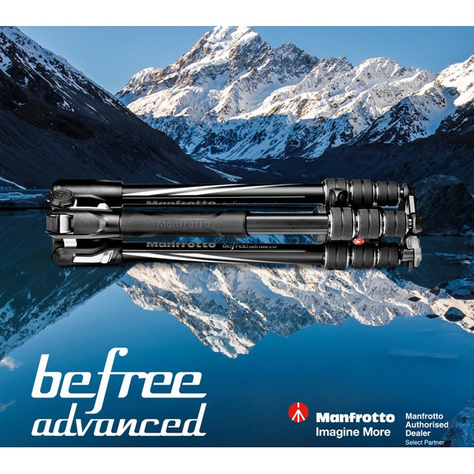 ขาตั้งกล้อง-befree-gt-aluminum-tripod-manfrotto-ประกันศูนย์-10-ปี