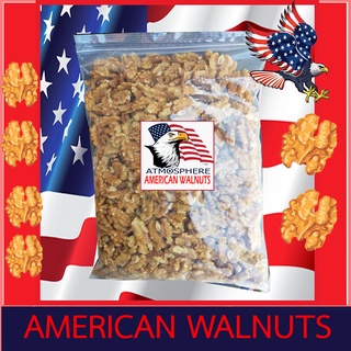 ราคาวอลนัทเม็ดเต็ม (WALNUTS)ถุง500g**อบ /พร้อมทาน** นําเข้าจากอเมริกา / ถั่วนำเข้า