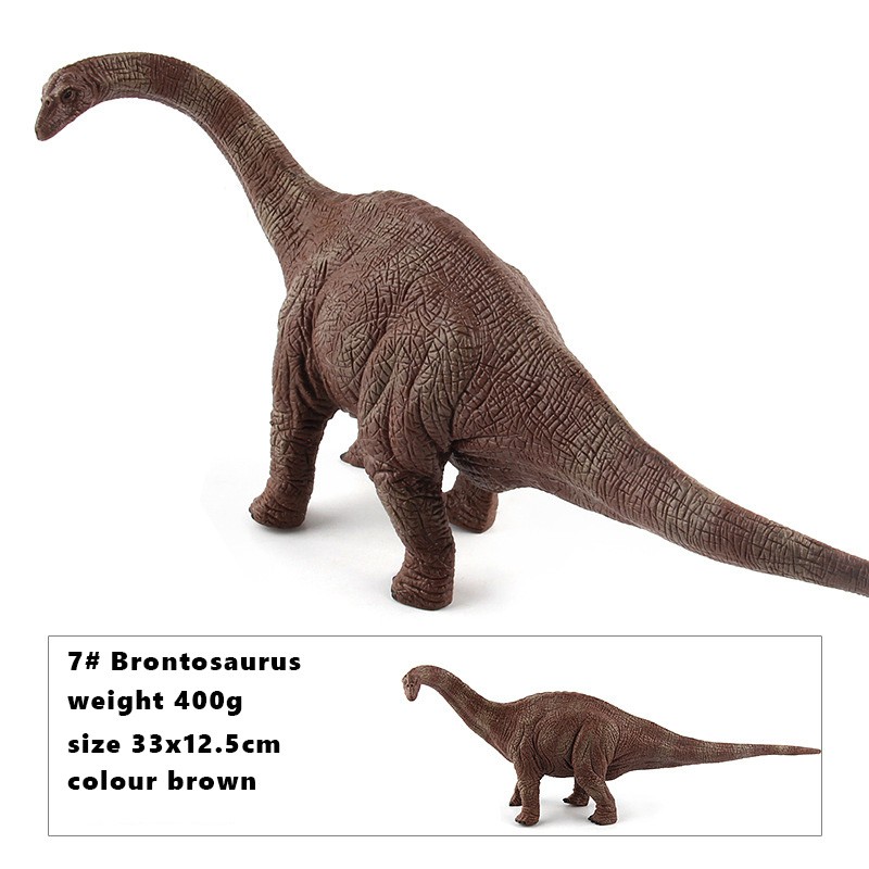 ภาพสินค้า7pcs Dinosaur Toy Model เตโกซอรัส stegosaurus Jurassic Park สวนจูราสสิก จากร้าน newbeecain.th บน Shopee ภาพที่ 7