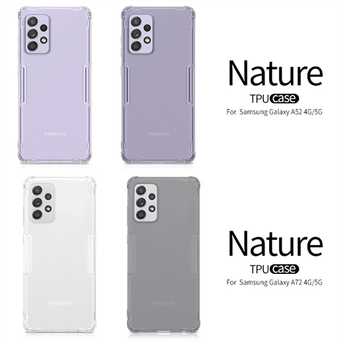 nillkin-เคสโทรศัพท์ซิลิโคน-tpu-ใส-แบบนิ่ม-บางพิเศษ-กันกระแทก-สําหรับ-samsung-galaxy-a52-a72-4g-a52s-5g