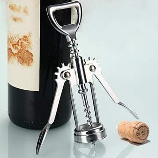 Red Wine Opener ที่เปิดขวดไวน์ ที่เปืดไวน์ ที่เปิดจุกไวน์ ที่เปิดขวดอเนกประสงค์ ที่ล็อกยึดปากขวดช่วยให้เปิดจุกก๊อกT0125