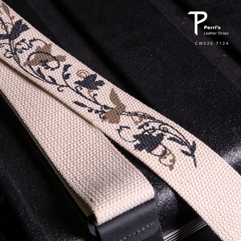 perris-deluxe-cotton-strap-i-สายสะพายกีตาร์ผ้าฝ้าย-made-in-canada