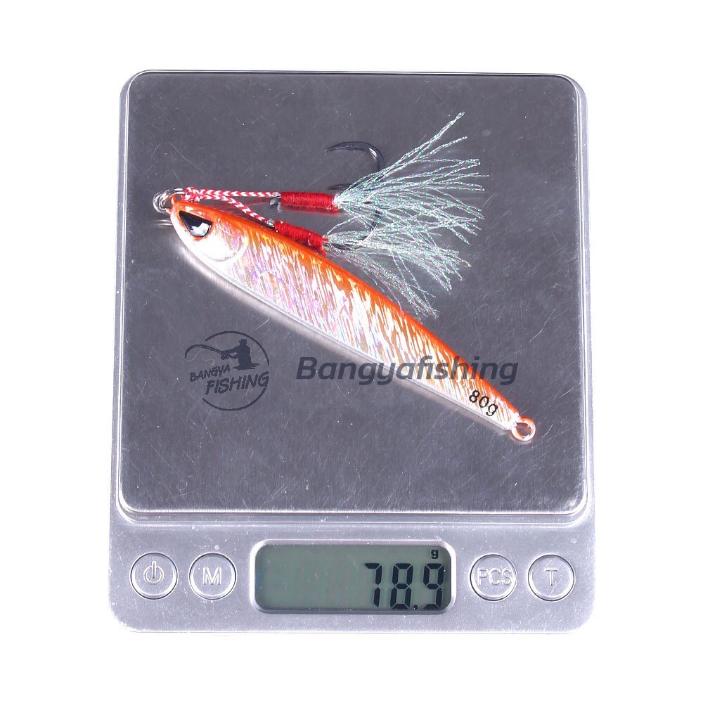 เหยื่อจิ๊กกิ้ง-jigging-เหยื่อ-speedjig-80g-แคส-ตกปลาเก๋า-ปลาอินทรี-เหยื่อตกปลา-อุปกรณ์ตกปลา-งานทะเล