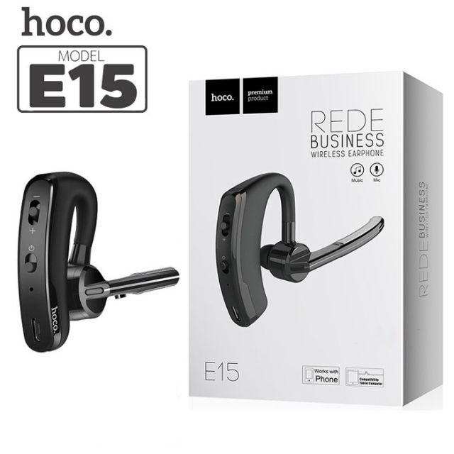 ของแท้ 100% หูฟังไร้สายบลูทูธ HOCO E15 Wireless CSR Sport Stereo ...