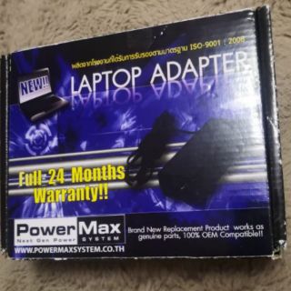 หายากPower Max  Adapter Toshiba 19V-3.95  5.5*2.5M