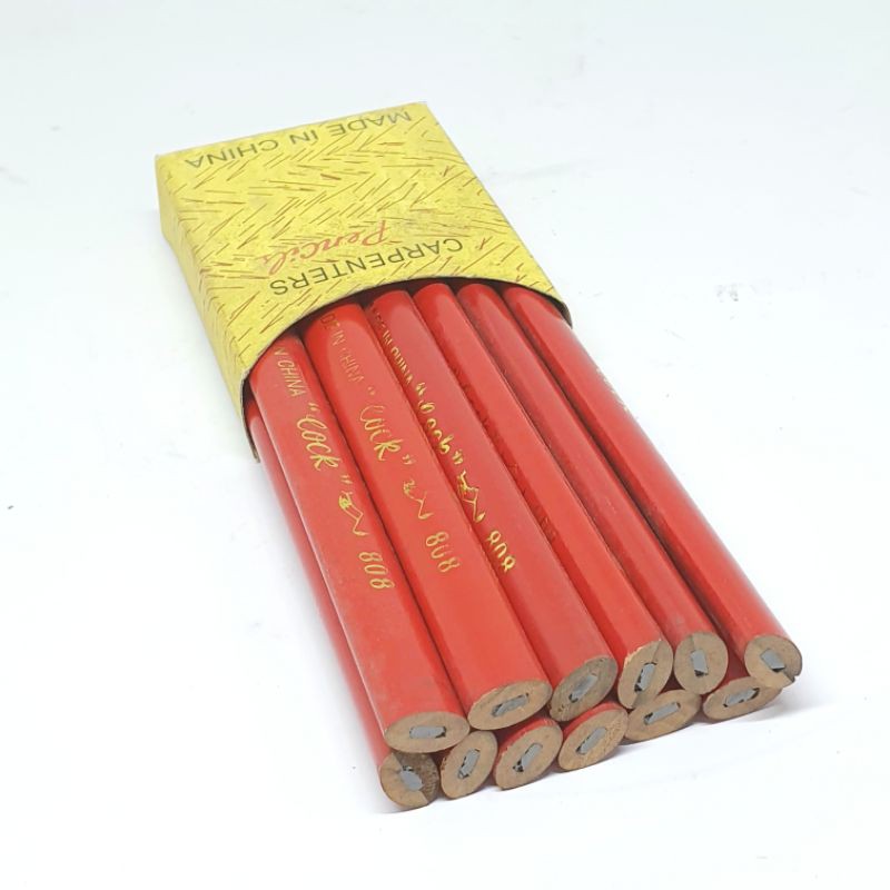 ภาพหน้าปกสินค้าดินสอเขียนไม้ ดินสอขีดไม้(ราคา 5บาท/แท่ง) จากร้าน rocky21470 บน Shopee