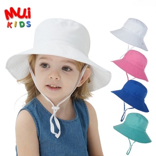 ภาพหน้าปกสินค้าmuikids หมวกปีกกว้างเด็ก หมวกกันแดด กันลม เด็กหญิงเด็กชาย ที่เกี่ยวข้อง