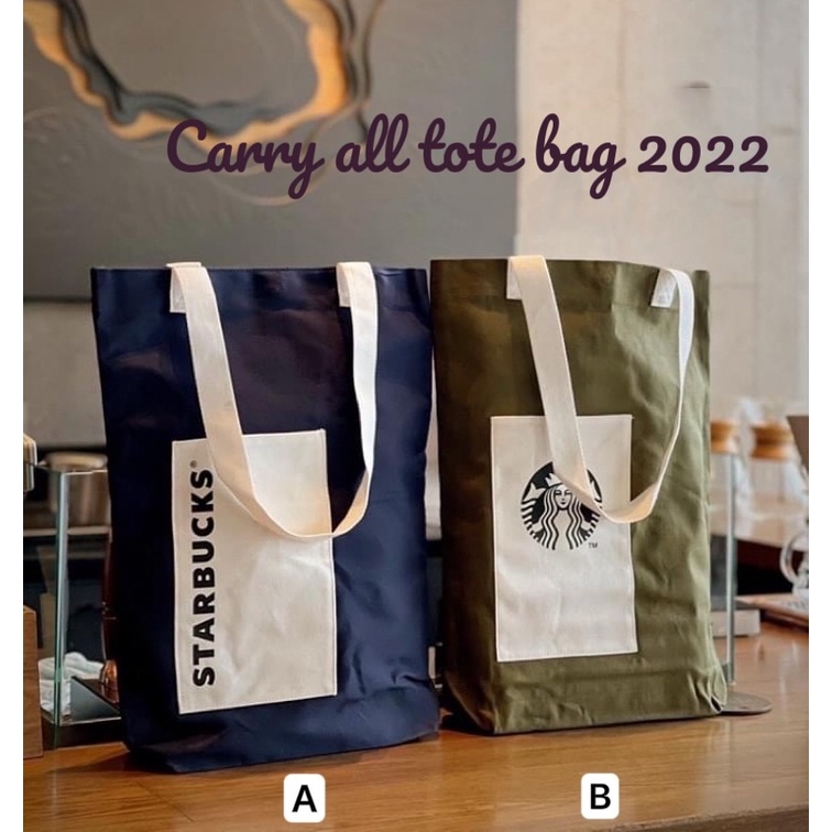 starbucks-carry-all-tote-bag-กระเป๋าสตาร์บัคส์-carry-all-ของแท้