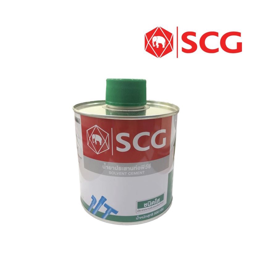 กาวทาท่อ pvc ชนิดใสพร้อมแปรง 500 กรัม | Shopee Thailand