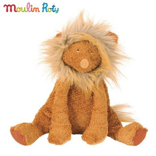 Moulin Roty ตุ๊กตาสิงโต ออร์แกนิค ขนนุ่มมาก น่ากอด ขนาดสูง 28cm. Roudoudou MR-642700