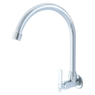 ก๊อกซิงค์ เดี่ยว ผนัง ISANI IS-681P สีโครม ก๊อกซิงค์ ก๊อกน้ำ ห้องน้ำ SINK FAUCET ISANI IS-681P CHROME