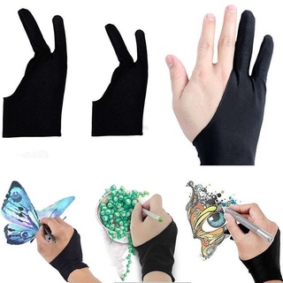 ภาพหน้าปกสินค้าPro Two-Finger Glove For Art Design Drawing Light Box Copy Tablet Pad ที่เกี่ยวข้อง