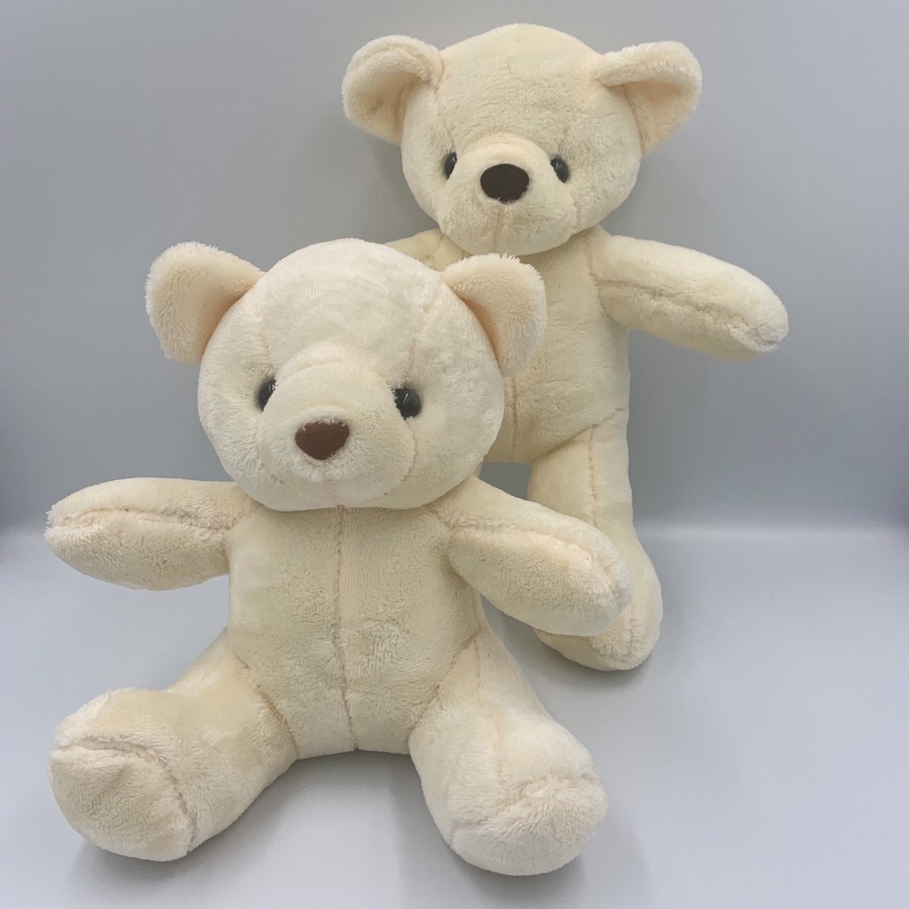 ตุ๊กตาหมี-10นิ้ว-ตุ๊กตาหมีราคาถูก-มี2ท่า-ยืน-นั่ง-ส่งทันที-มีสต็อคเยอะ-ตุ๊กตาราคาถูก