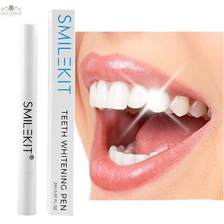 【DREAMER】Teeth Whitening Pen Oral Cleaning Serum White Tooth Essence Removes Plaque Stains Tooth Bleaching Oral Care Gel