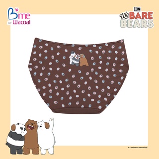 Bme กางเกงใน WE BARE BEARS รุ่น ME6602 สีน้ำตาลเข้ม สีชมพูกุหลาบ (รุ่นนี้เข้าคู่เสื้อชั้นใน ME1602)