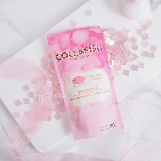 ภาพสินค้าคอลลาเจน Collagen Collafish 80,000 mg./35,000 mg. คอลล่าฟิช คอลลาเจนแท้จากปลา คาวน้อย ละลายง่าย จากร้าน bella_colla_by_wora บน Shopee ภาพที่ 2