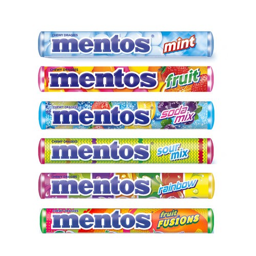 ยกลัง-8-แพ็ค-mentos-เมนทอส-ลูกอม-เลือกรสได้-24แท่ง-x-37กรัม-888กรัม